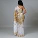 Modest Evening Dress Sequin One-Shoulder Mermaid Dress – Glamorous Long Sleeve Evening Gown With Sheer Mesh & Metallic Embellishments_ecoleips.com