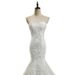2026 New Style Wedding Dress: Strapless, Slimming, Mermaid Tail, Sweet Lace, French Light Luxury Bridal Gown For Spring_ecoleips.com