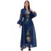 SZ002 Middle Eastern Muslim Women's Clothing Cross-Border E-commerce 2024 New Dress Dubai Robe Elegant And Stylish_ecoleips.com