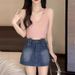 Purely Alluring And Unique, This Knitted Camisole For Women Is Slim-fit, Sleeveless Top That Can Be Worn Base Layer Or_ecoleips.com