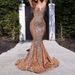 Women’s Clothing Autumn And Winter Christmas Dress Women's Long Swing Tube Top Sequined Long Dress Party Evening Dress Sequined Tail_ecoleips.com