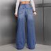 High Waisted Loose Fitting Straight Leg Jeans For Women Button Design Relaxed Everyday Wear Comfortable Feshion_ecoleips.com