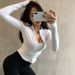 2026 Spring/Summer Women's Fitness Wear: Thin, Quick-Dry Jacket, Tight-Fitting Long-Sleeve Yoga Outfit, Breathable_ecoleips.com