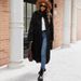 Elegant Stand Collar Faux Fox Fur Coat – Long Women’s Coat For Winter, Windproof & Stylish_ecoleips.com