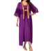 XQY Spring Summer Women's Muslim Fashion Sequin Ribbon Set Dress_ecoleips.com
