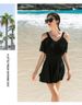 New One Piece Swimsuit For Women High-End Concealing Slimming Conservative Style For Beach Vacations_ecoleips.com