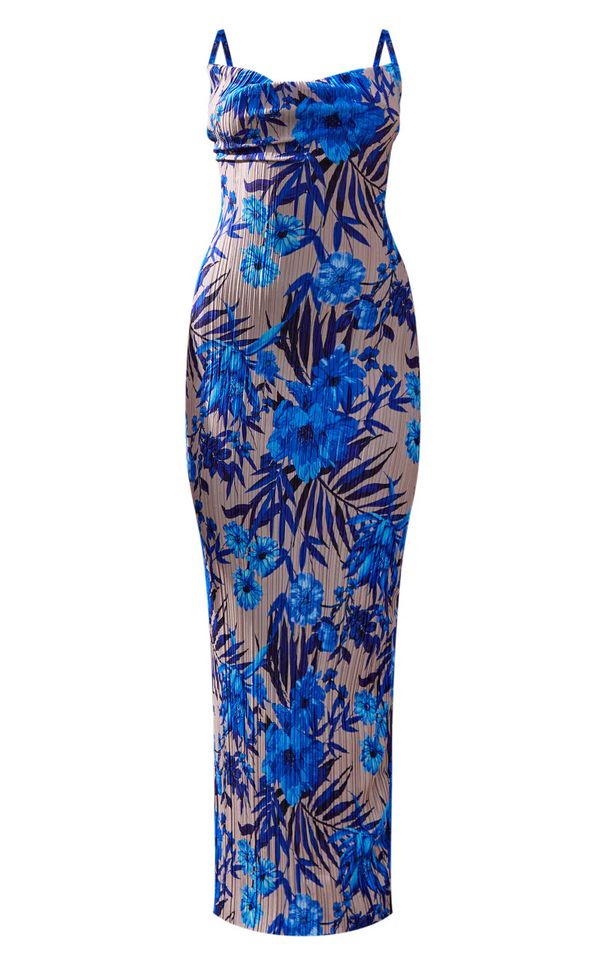 Women's Clothing Women's Slim Fit Suspender Dress Printed Pleated A-Line Evening Dress Floral Large Skirt Style Hot For Formal & Casual For Women_ecoleips.com