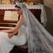 Women's Clothing Vintage Ethereal Lace Wedding Dress With Long Train For Church Outdoor Bridal Veil Included_ecoleips.com