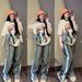 Women's Casual Sports Suit High End Temperament Street Style Net Celebrity Reducing Age Short Sleeved T-Shirt Two Piece Set Summer New Arrival_ecoleips.com