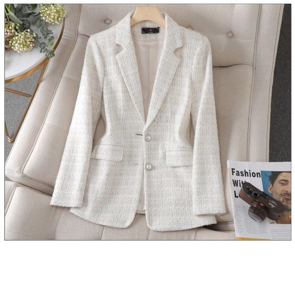 Women's Clothing Autumn New Style Small Suit Women's Jacket Casual Of The Internet Celebrity Trendy Short Suit Top Trend_ecoleips.com