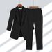 Thin Business Suit Casual Nine-quarter Sleeve Suit For Women_ecoleips.com