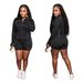 Women Yoga Outfit Workout Set Shorts Jacket Short Leggings Shorts Exercise Running Casual Yoga Jacket Elastic Waist Fitness Pants Jakets Yoga Outfit_ecoleips.com