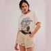 independent Site Cross-border Bestseller: European And American 2024 Summer New Women's Printed Casual Round-neck_ecoleips.com