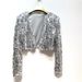 Aria Basics Aria Basics High-End European And American Export Sequin Vacation Style Short Jacket Women's Fashion Beaded Small Blazer Unique Top_ecoleips.com