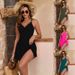 Best-Selling Conservative One-Piece Swimsuit – Slimming Swim Dress With Built-in Bra | Modest High-Neck Design For Beach & Resort_ecoleips.com