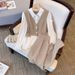 elegant twopiece women's suit set summer casual office pants & top, pure color button design, sxxxl (white/black/beige/khaki/y green)_ecoleips.com