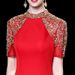Red Slimming Evening Gown Elegant Banquet Dress for Women Spring 2026 Style Suitable for Chorus Hosts And Performances_ecoleips.com