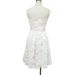 2026 European And American Cross-border Hot-selling Women's Clothing: White Floral Strapless Bridesmaid Puffy Midi_ecoleips.com
