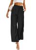 Aria Basics 2025 Spring/Summer New European And American Cross-Border Women's Casual Wide-Leg Formal Pants High-Waisted Buttoned_ecoleips.com
