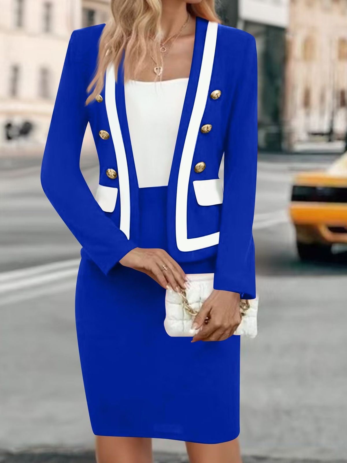 Women's Clothing Slim Fit Business Suit Skirt_ecoleips.com