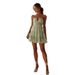 European And American Women's New Camisole V-neck Long Patchwork Dress With Off Shoulder Style_ecoleips.com