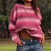 Women's Casual Knit Sweater Oversized Round Neck Pullover Soft Warm Winter Cardigan Cozy Chic Tops For Fall And Winter_ecoleips.com