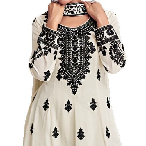 2025 Muslim Ethnic Style Fashion Casual Belted Printed Set Top + Pants_ecoleips.com