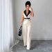 Temperament Elegant Wind Tube Top Straight Trousers Women's Suit Women's Vest Suit_ecoleips.com