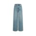 Medium Blue Stretch Straight-leg For Women, 2026 Spring New Style, Loose Fit, Slimming, Versatile Long Pants, Zhongshan_ecoleips.com