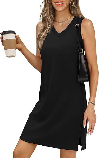 2026 European And American Foreign Trade Cross-border Women's Clothing Bestseller V-neck Sleeveless Solid Color_ecoleips.com