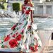 Women's Clothing Summer New Fashion One Shoulder Printed Holiday Dress_ecoleips.com