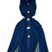 Women's Clothing New Retro Lapel Hollow Waist Revealing Sleeveless Single Breasted A Line Slit Denim Dress_ecoleips.com
