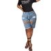 Women's Clothing Ripped Tassel Washed Light Color Denim Straight Leg Casual Jeans Fashionable Spring/Summer Autumn Winter Polyester Cotton Solid_ecoleips.com
