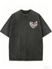 Women's Soft Vintage Wash Shirt, Relaxed Fit Summer Casual Essential_ecoleips.com