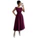 Women's Clothing Elegant Long Dress Women's Belted Solid Color European And American Style Autumn/Winter Clothing_ecoleips.com