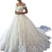 Plus Size White Wedding Dress New Style Trailing Conceals Belly Suitable For Pregnant Women Available_ecoleips.com
