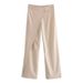 Women’s Linen Wrap Pants – Breathable Boho Wide Leg Trousers | Natural Cotton Blend | XS-L (Lightweight, Elastic Waist, Earth Tones)_ecoleips.com