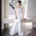 Women's Clothing Style One Shoulder Light Wedding Dress Bride Super Fairy Forest Style Out Of The Door Yarn Simple Temperament White Dress Fishtail_ecoleips.com
