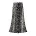 Mermaid Tail Midi For Women, Autumn 2025 New High Waist Slimming Mid-Length Bodycon Skirt, Leopard Print Long Skirt_ecoleips.com