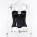 YY23687 Spring New Hot Girl Sexy Versatile Vest Fashionable Slim Fit Slightly Sheer Waist-Cinching Top For Women_ecoleips.com