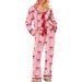 2025 New Long Sleeve Home Clothes Pajamas Christmas Halloween Digital Printing Pajamas Set_ecoleips.com
