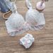 girl Long-term Japanese Style 3D Water-soluble Embroidery Cute Student Wireless Push-up Comfortable Bra Set MLLL_ecoleips.com
