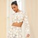 European And American Foreign Trade Summer New Cross-border Women's Clothing French Lace Fishtail Pullover_ecoleips.com
