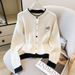 Women's Clothing Women's Style Knitted Cardigan Loose Fit Super Cute Top Long Sleeve For Formal & Casual For Women_ecoleips.com