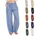 Women's Clothing Large Size Loose Cotton And Linen Casual Trousers For Women_ecoleips.com