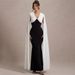 Women's New Hot Girl Fashion V‑Neck Sleeveless Streamer Slim Fit Bodycon Maxi Dress_ecoleips.com