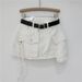 Women's Clothing Workwear Denim Short Skirt High Waist Slim A Line Anti Exposure Hip Wrapped Hot Girl Half Length Skirt Trendy_ecoleips.com