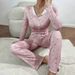 Aria Basics Aria Basics Foreign Trade Cross-border Plus-size Pajamas 2024 New European American Style Women's Nightgown Autumn And Winter_ecoleips.com
