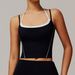 Women's Clothing Two Piece Halter Neck Beautiful Back Yoga Vest High Intensity Running Sports Fitness Nude Sling Underwear_ecoleips.com