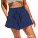 Aria Basics Aria Basics Summer Women's Linen Tie-waist Loose Casual Shorts, European And American Cross-border Independent Station High-waisted_ecoleips.com
